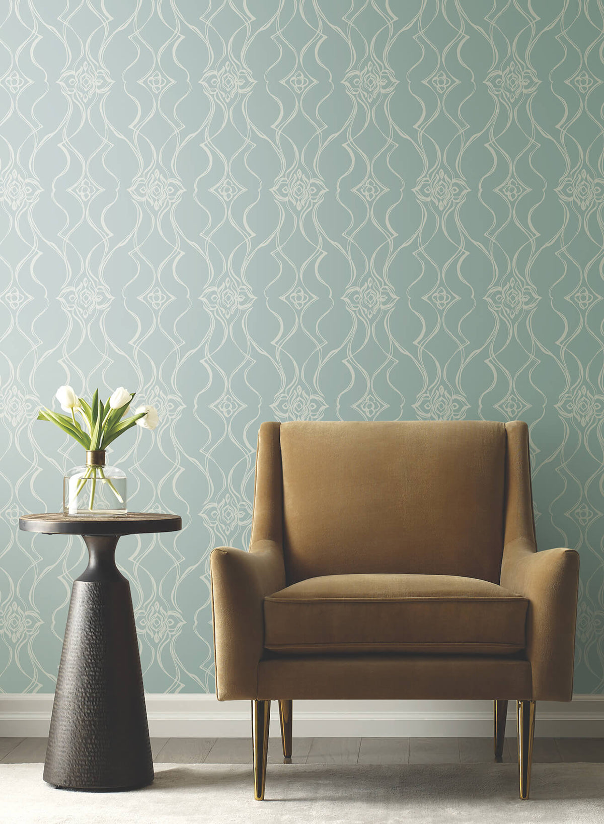 Candice Olson Decadence Pirouette Wallpaper - Spa