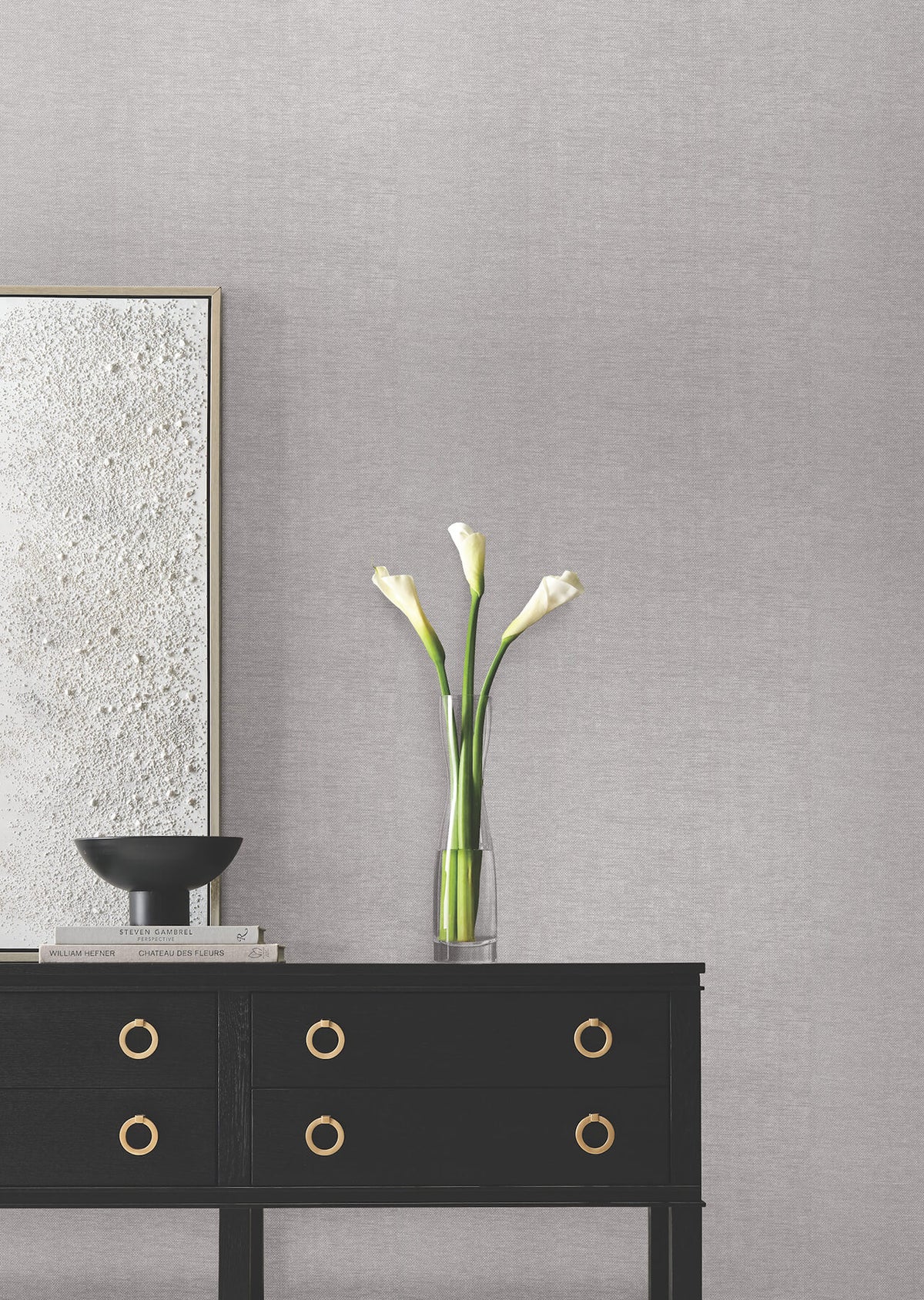 Candice Olson Decadence Woven Glimmer Wallpaper - Silver