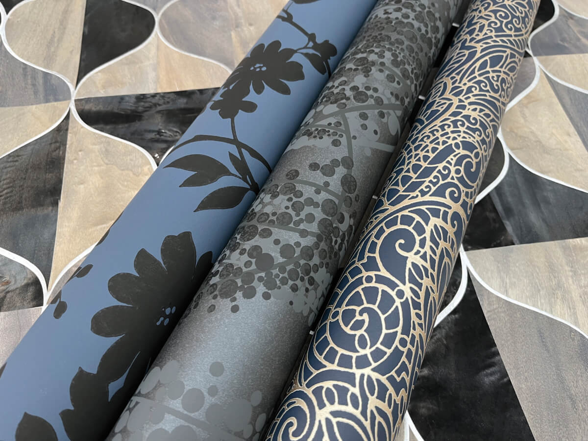 Candice Olson After 8 Willow Glow Wallpaper - Gray