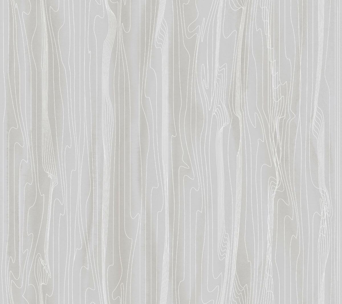 Candice Olson After 8 Fantasy Faux Bois Wallpaper - Grey & White