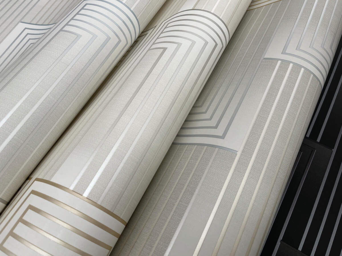 Candice Olson After 8 Vanishing Wallpaper - Black & Copper