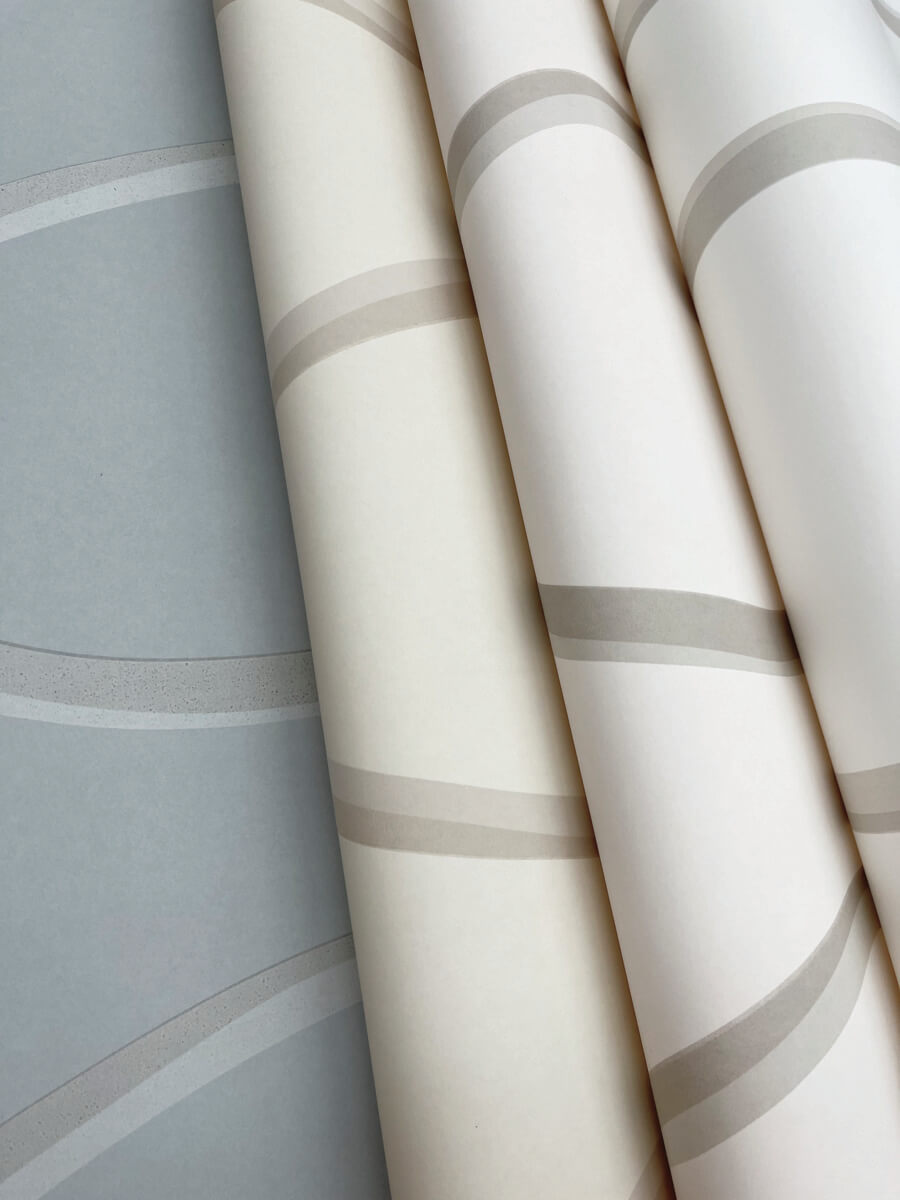 Candice Olson After 8 Unfurl Wallpaper - Blue