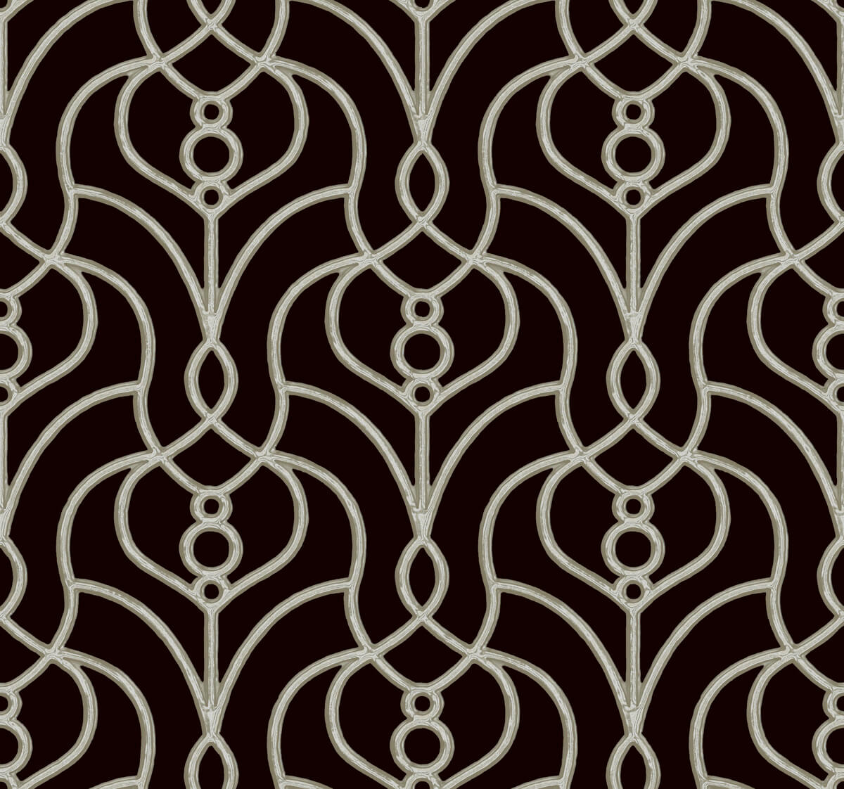 Shop Latest Gold & White Art Deco Wallpaper - Elegant Design