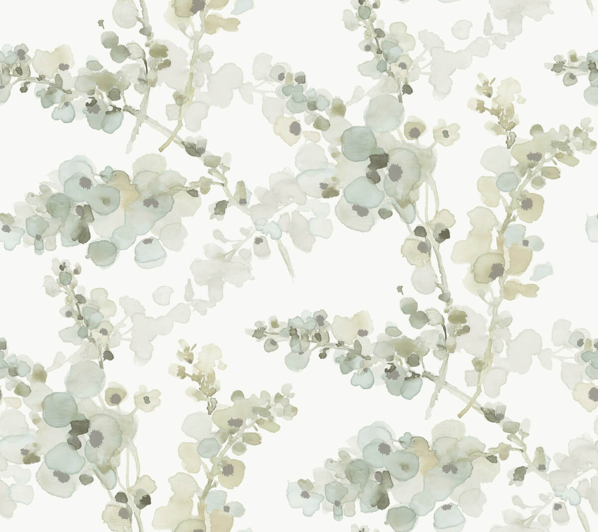 Candice Olson Casual Elegance Blossom Fling Wallpaper - Mineral Green