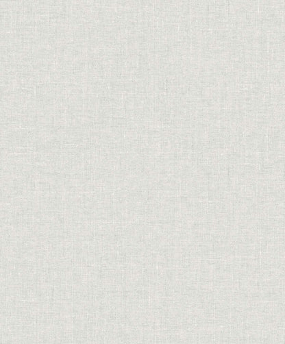 Seabrook White Heron Abington Faux Linen Wallpaper - Greige
