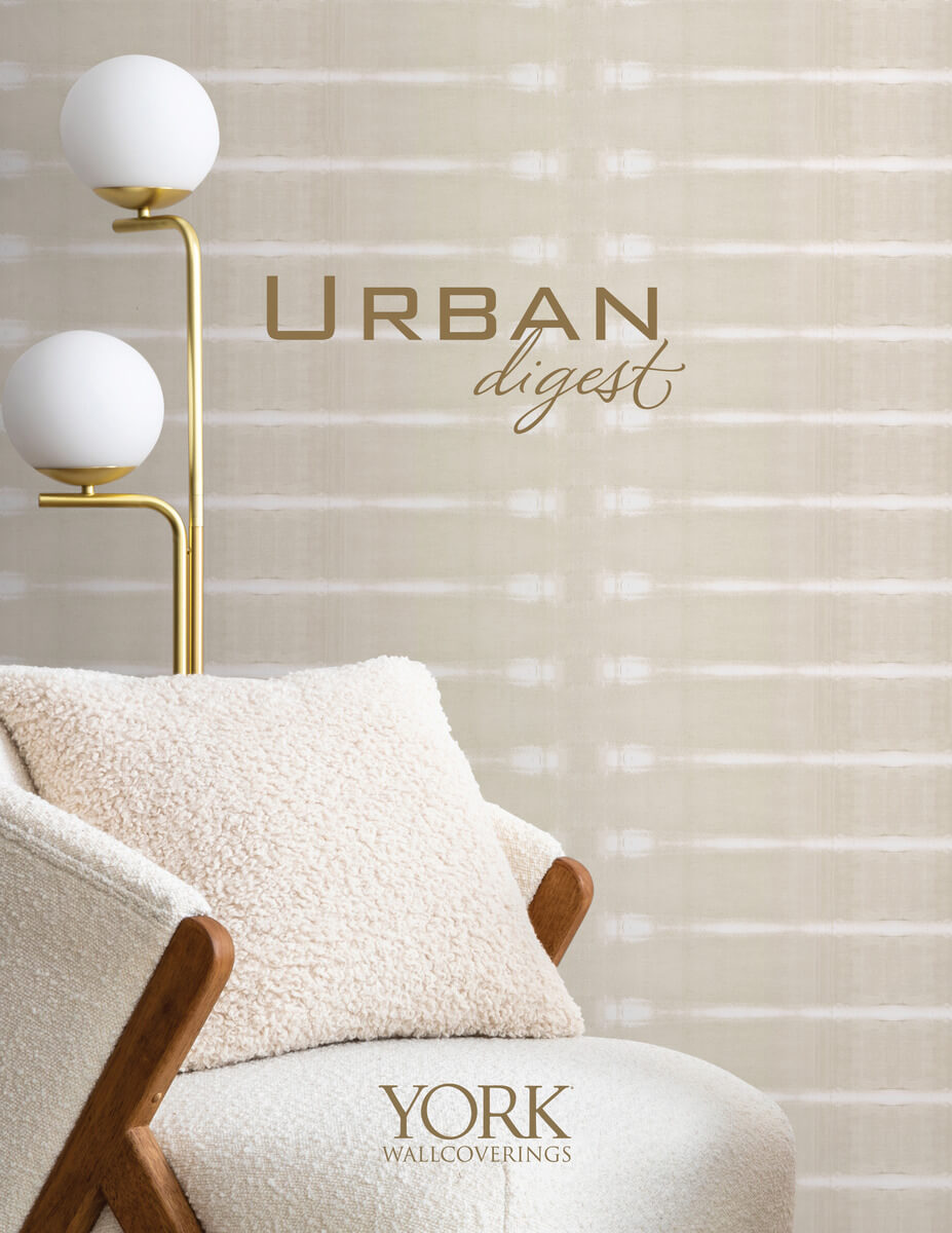 York Urban Digest Purl One Wallpaper - Pebble