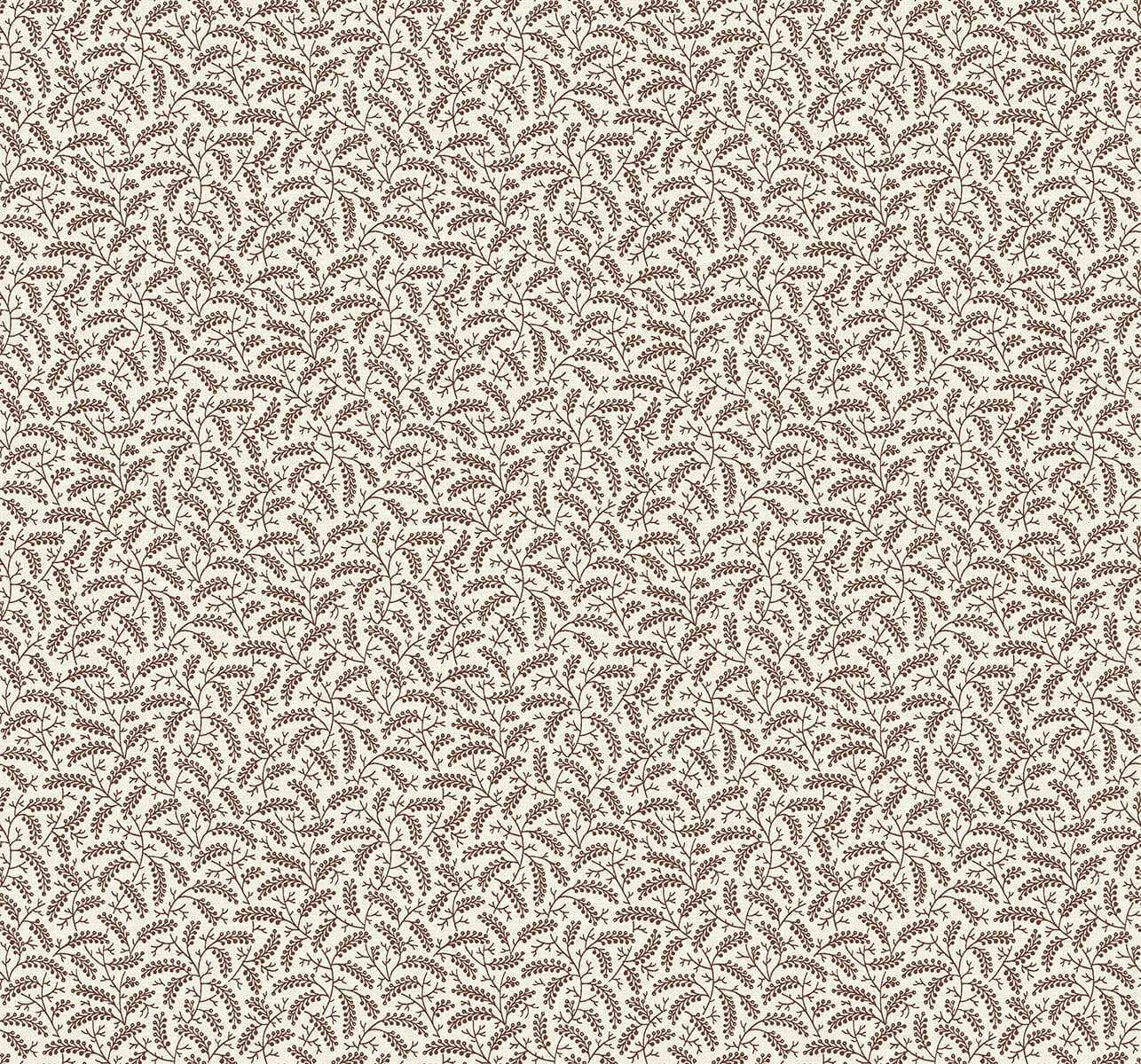 FC62206 Seabrook French Country Cossette Wallpaper - Hickory Smoke 