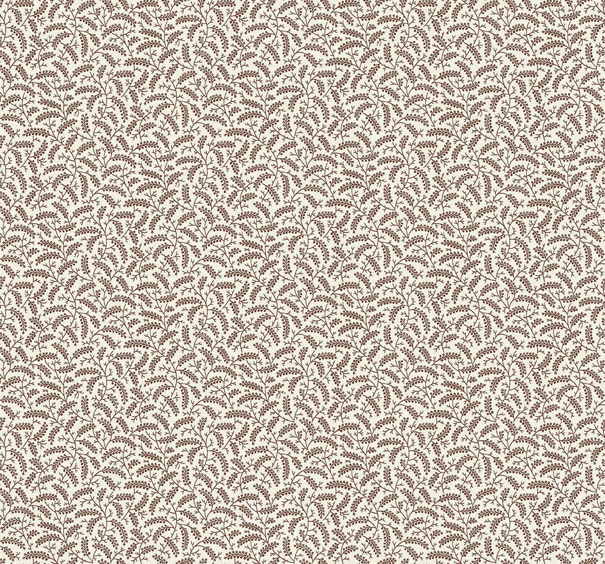 Seabrook French Country Cossette Wallpaper - Hickory Smoke