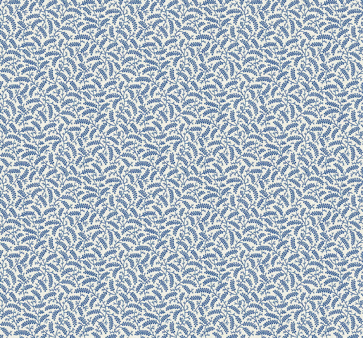 Seabrook French Country Cossette Wallpaper - Denim Wash