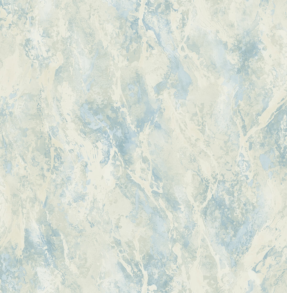 Seabrook French Impressionist Paint Splatter Wallpaper Sample - Blue