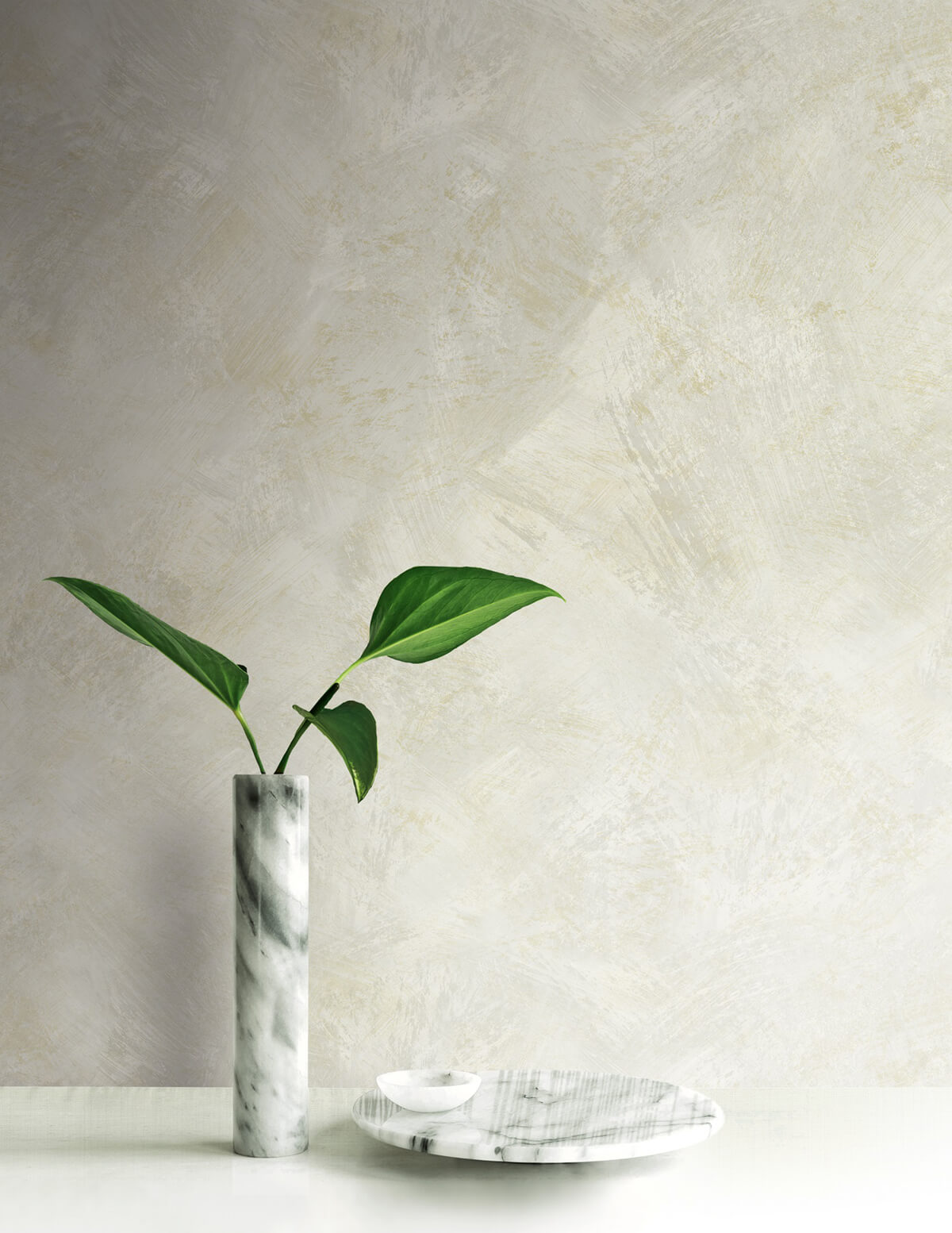 Seabrook French Impressionist Faux Wallpaper - Beige