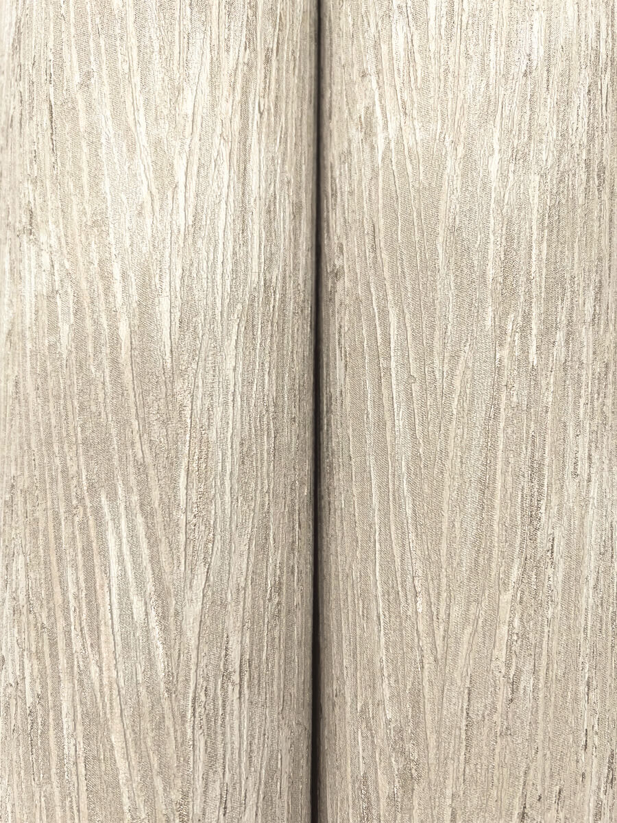 York Formations Gilded Plume Wallpaper Sample - Warm Grey