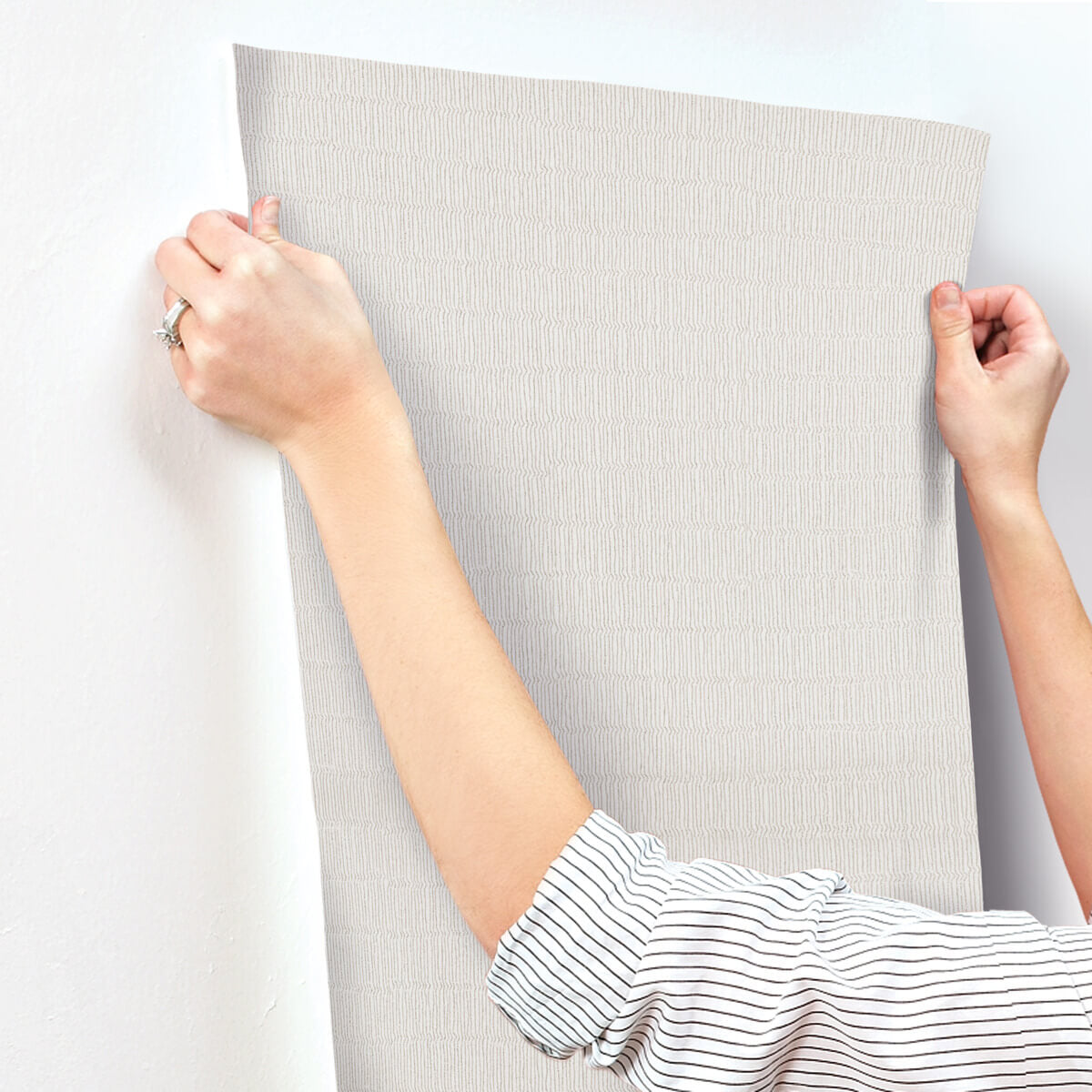 York Formations Tectonic Texture Wallpaper - White & Silver