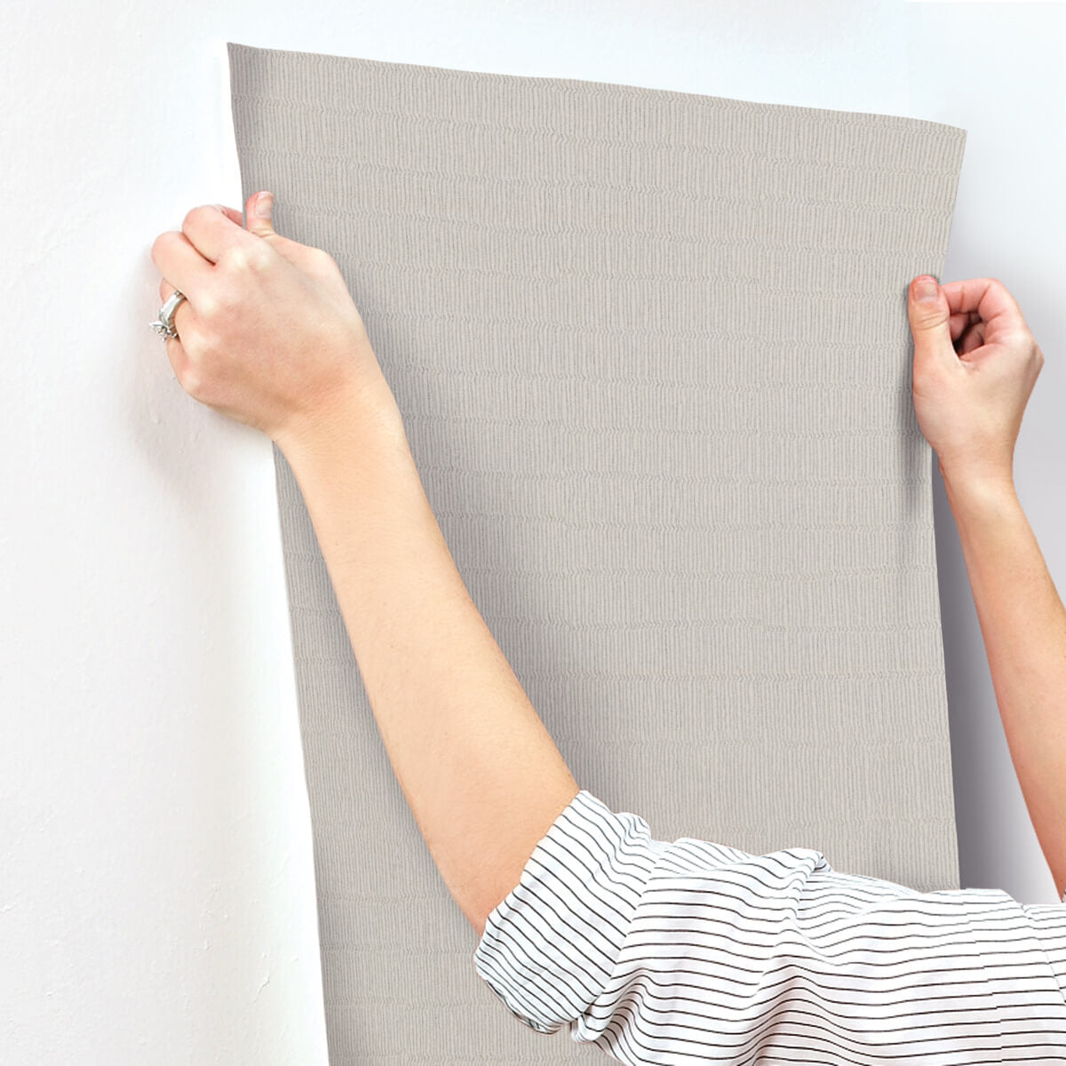 York Formations Tectonic Texture Wallpaper - Grey & Silver