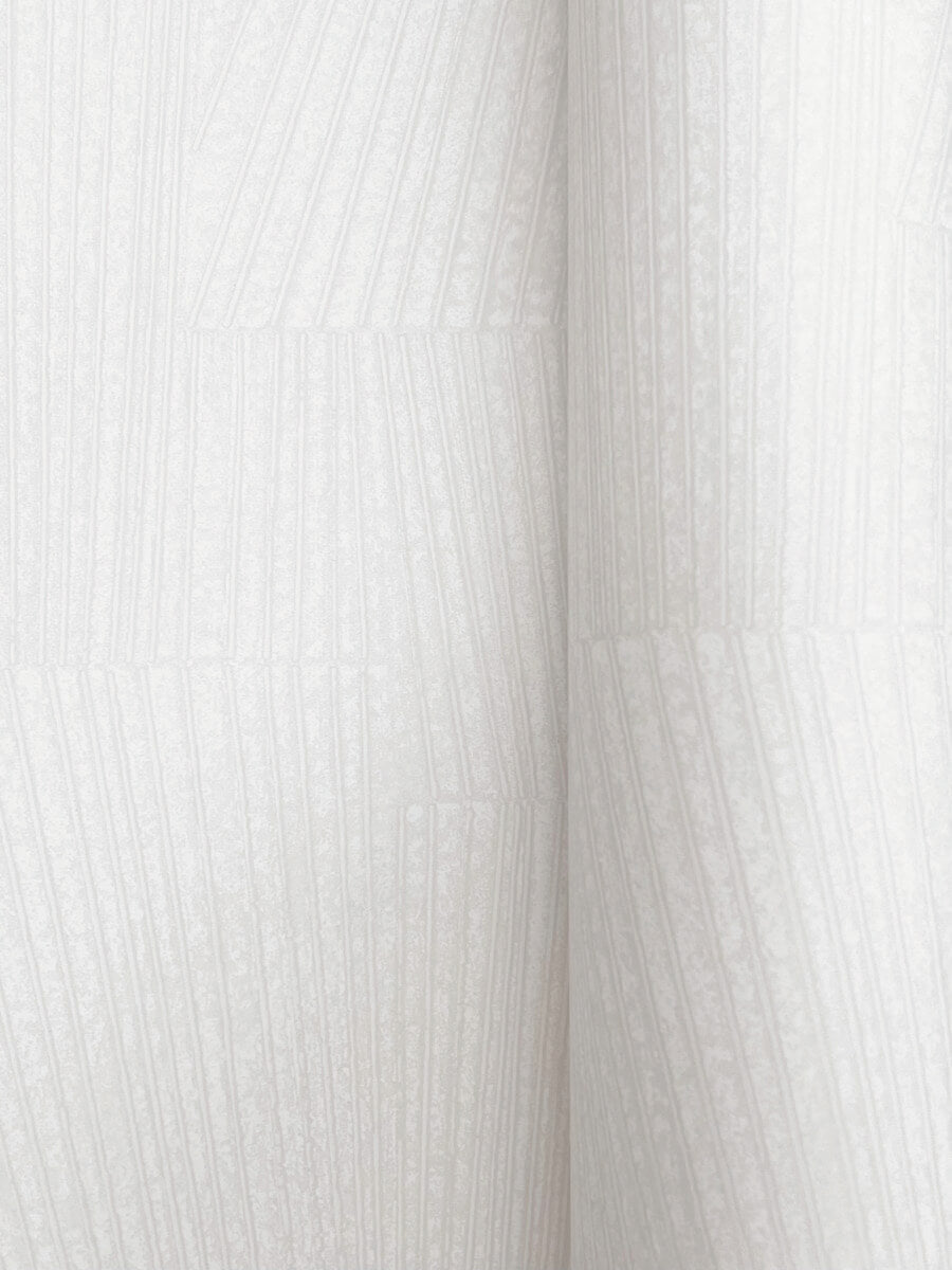 York Formations Higher Ground Geo Wallpaper - Alabaster