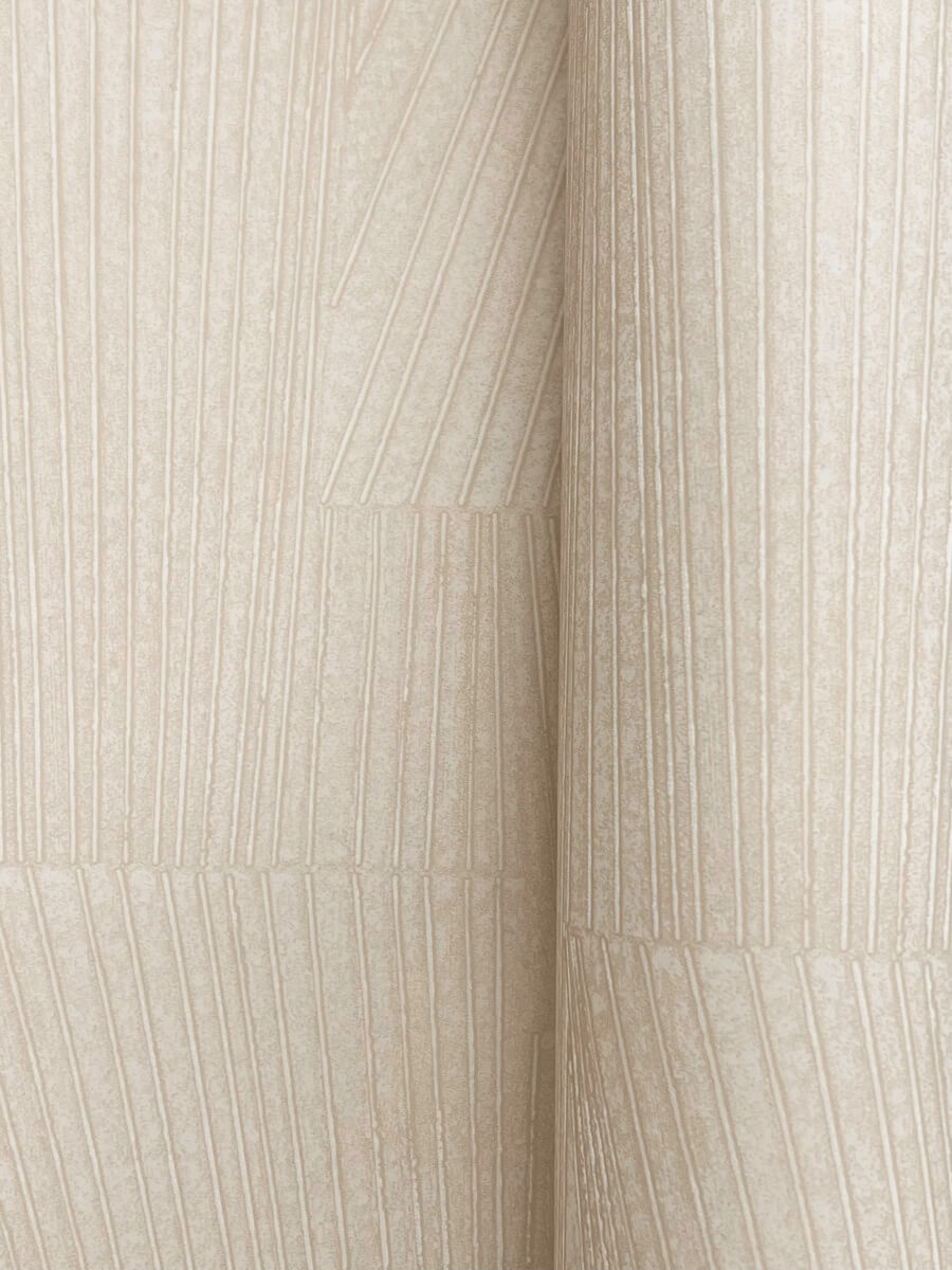 York Formations Higher Ground Geo Wallpaper - Straw