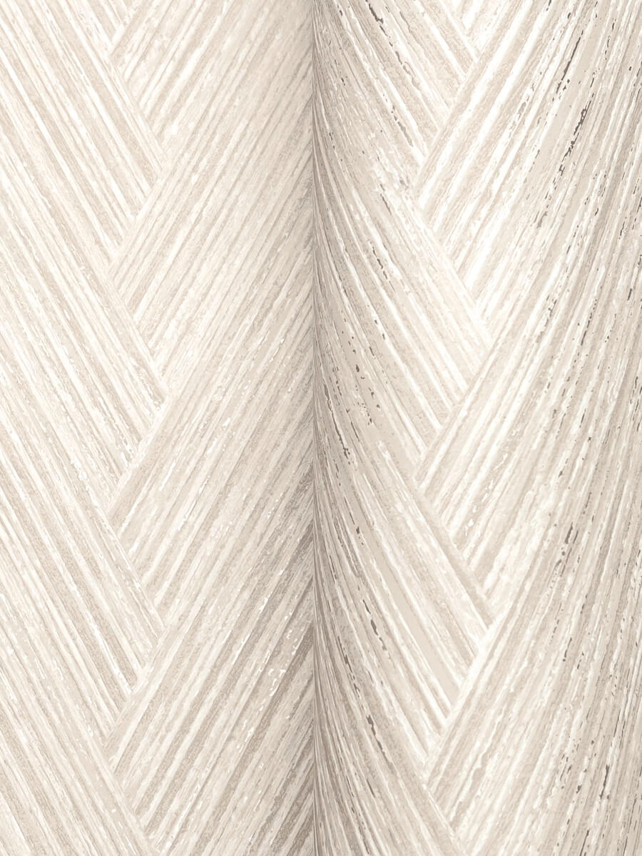 York Formations Thatched Chevron Wallpaper Sample - Light Neutral