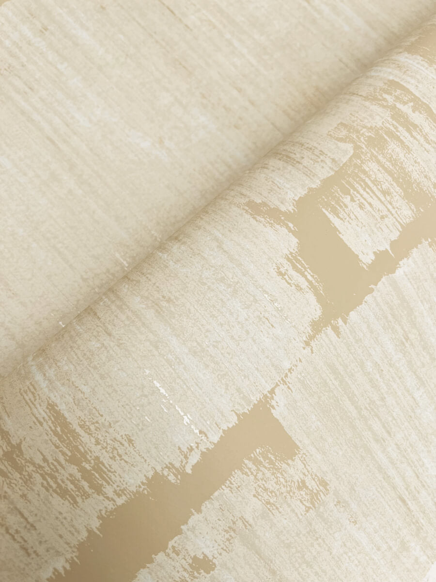 York Formations Rhythm & Rhyme Wallpaper - Straw