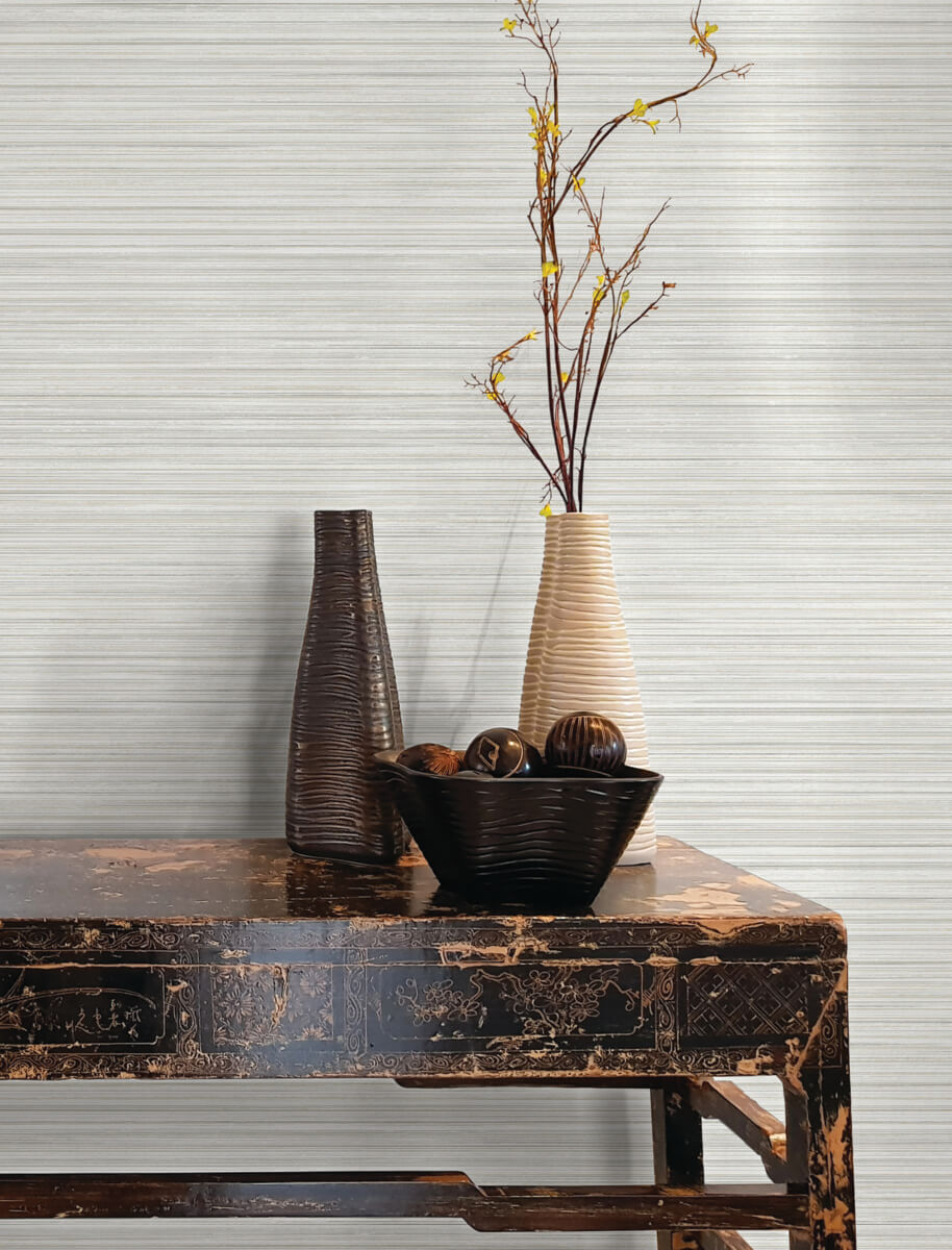 York Formations Alignment Wallpaper - Light Grey