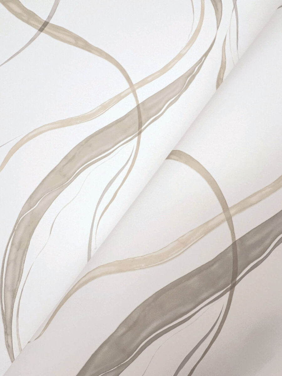 York Formations Ink Flow Wallpaper - Neutral