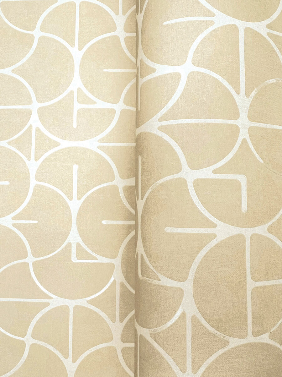 York Formations Looking Glass Wallpaper - Straw