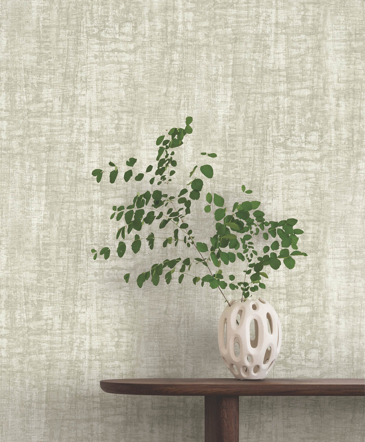 York Woodnote Monteverde Wallpaper Sample - Grey