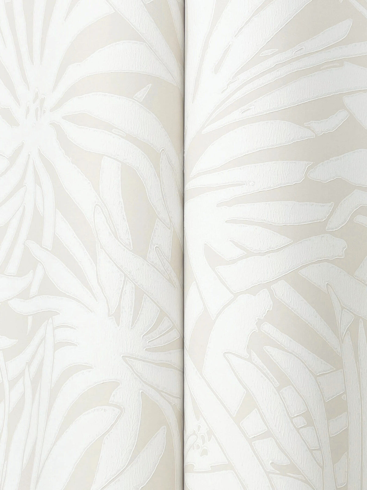 York Woodnote Floral Canopy Wallpaper - Cream