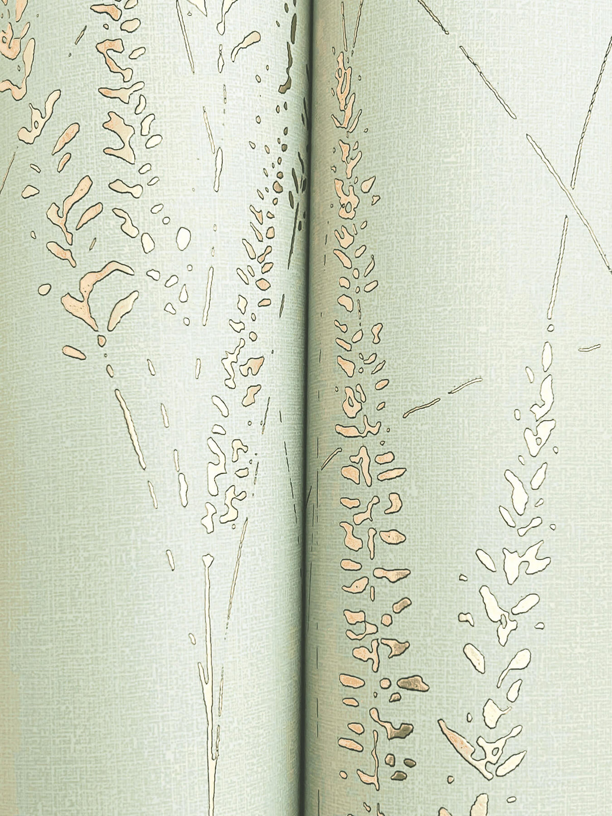 York Woodnote Graceful Willow Wallpaper Sample - Lagoon