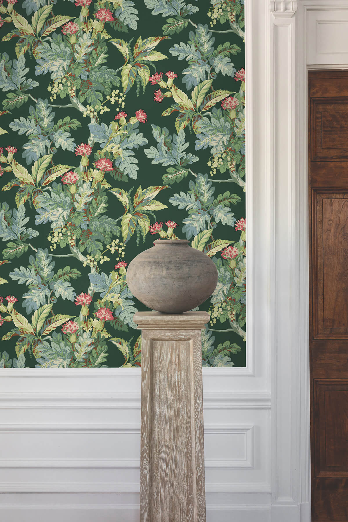 Ronald Redding Classics Briarwood Wallpaper - Green