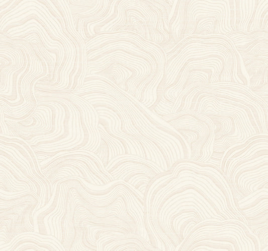 Ronald Redding Classics Geodes Wallpaper - White