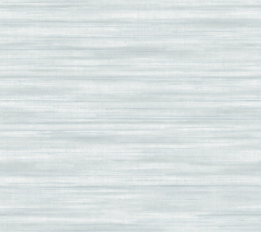 Ronald Redding Classics Brushed Linen Wallpaper - Light Blue