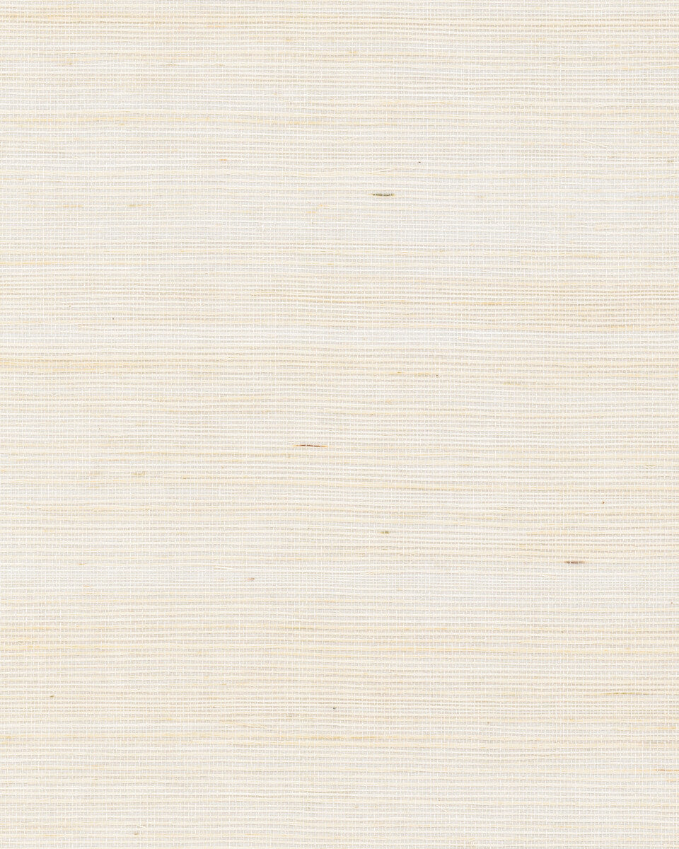York Designer Sisals Grasscloth Wallpaper Sample - Cream