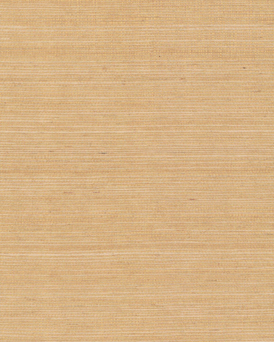 York Designer Sisals Grasscloth Wallpaper Sample - Biscotti