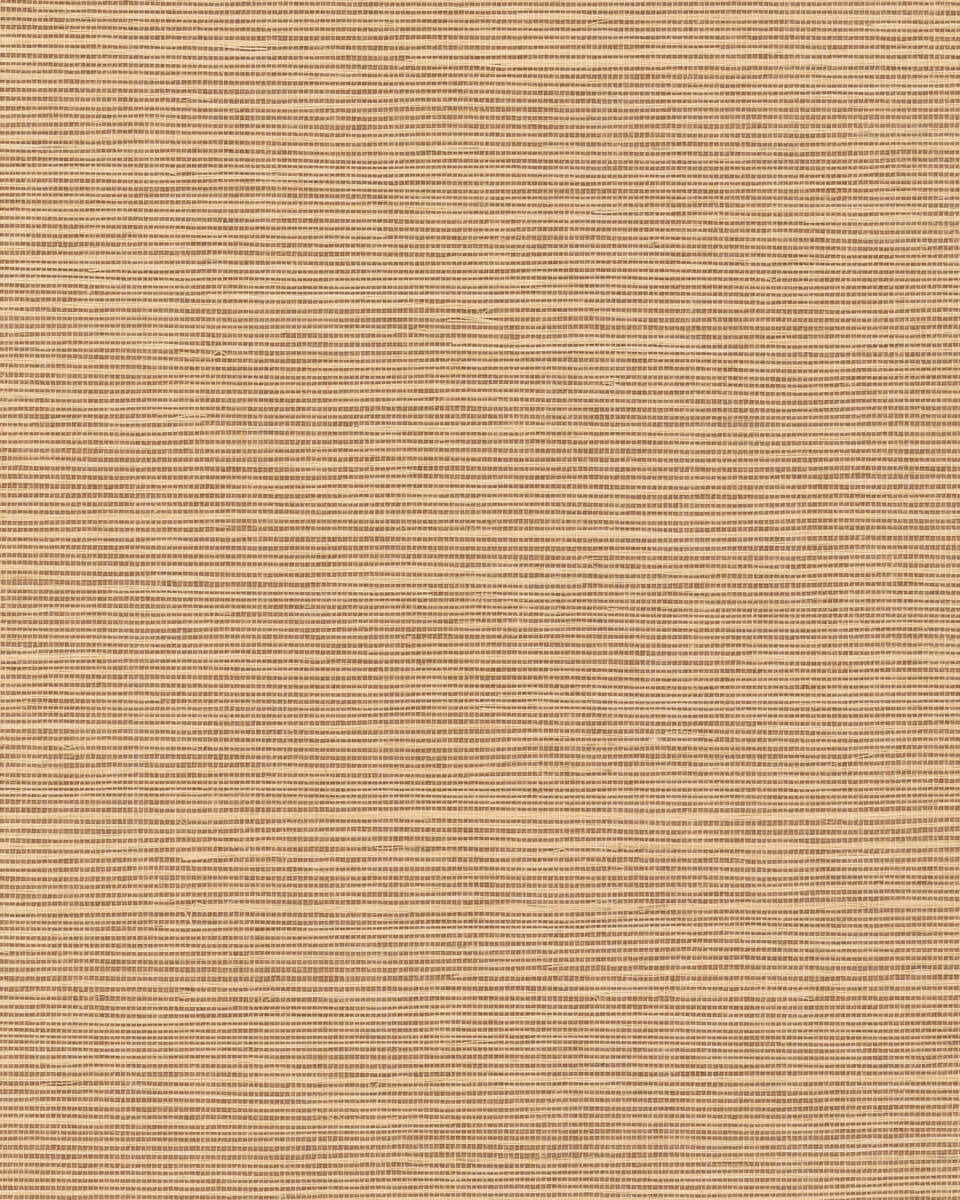 York Designer Sisals Grasscloth Wallpaper Sample - Fawn