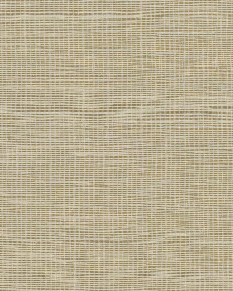 York Designer Sisals Grasscloth Wallpaper Sample - Almond