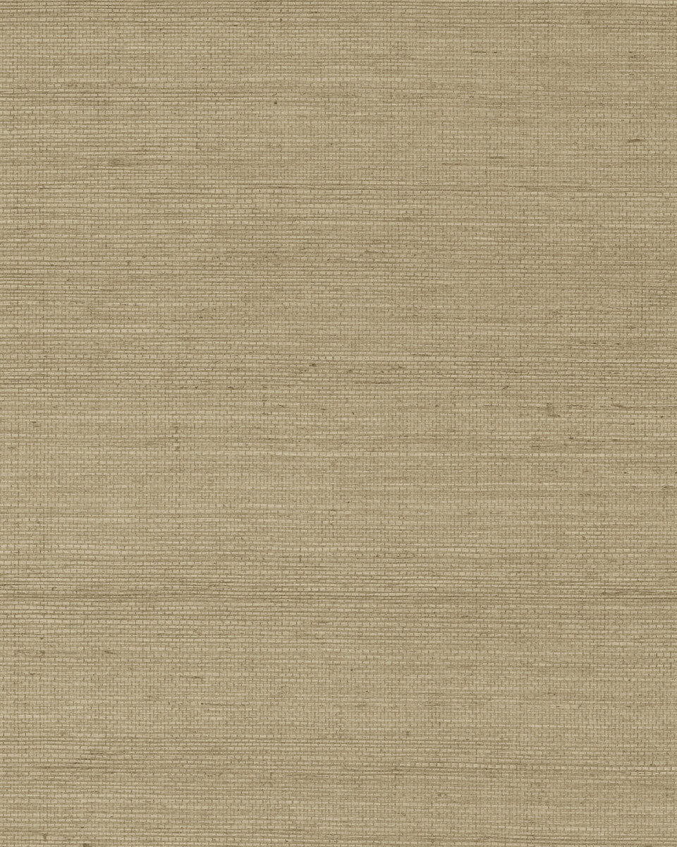 York Designer Sisals Grasscloth Wallpaper Sample - Dune