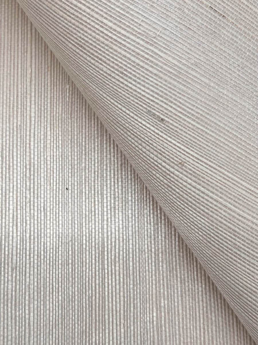 York Designer Sisals Grasscloth Wallpaper Sample - Latte