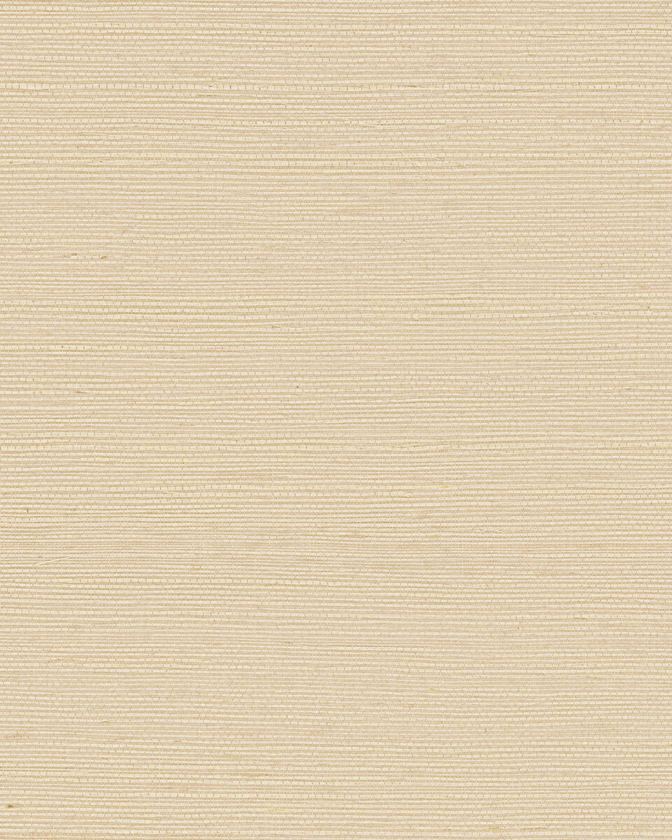 York Designer Sisals Grasscloth Wallpaper - Buff