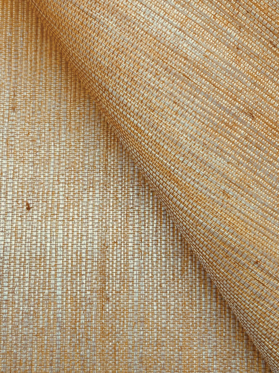 York Designer Sisals Grasscloth Wallpaper Sample - Dijon