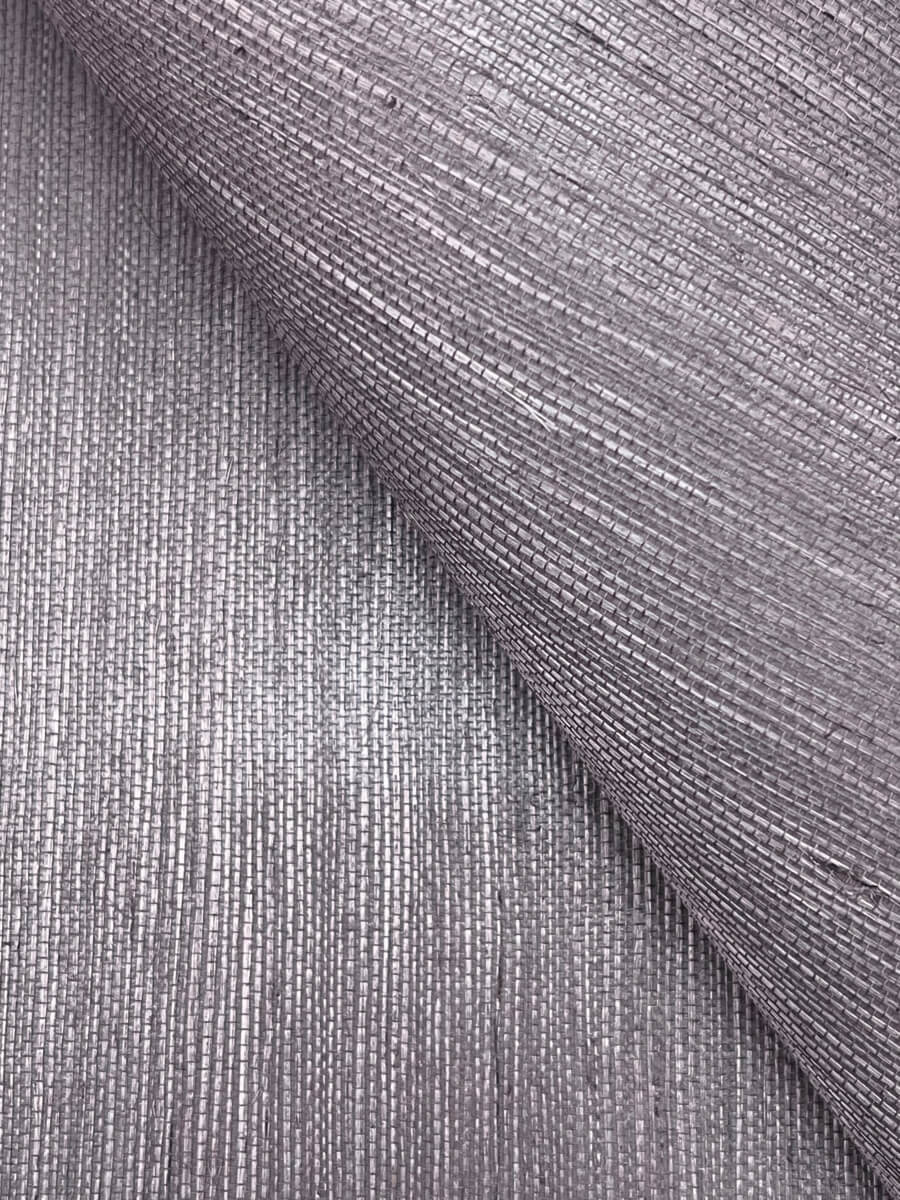 York Designer Sisals Grasscloth Wallpaper Sample - Heather