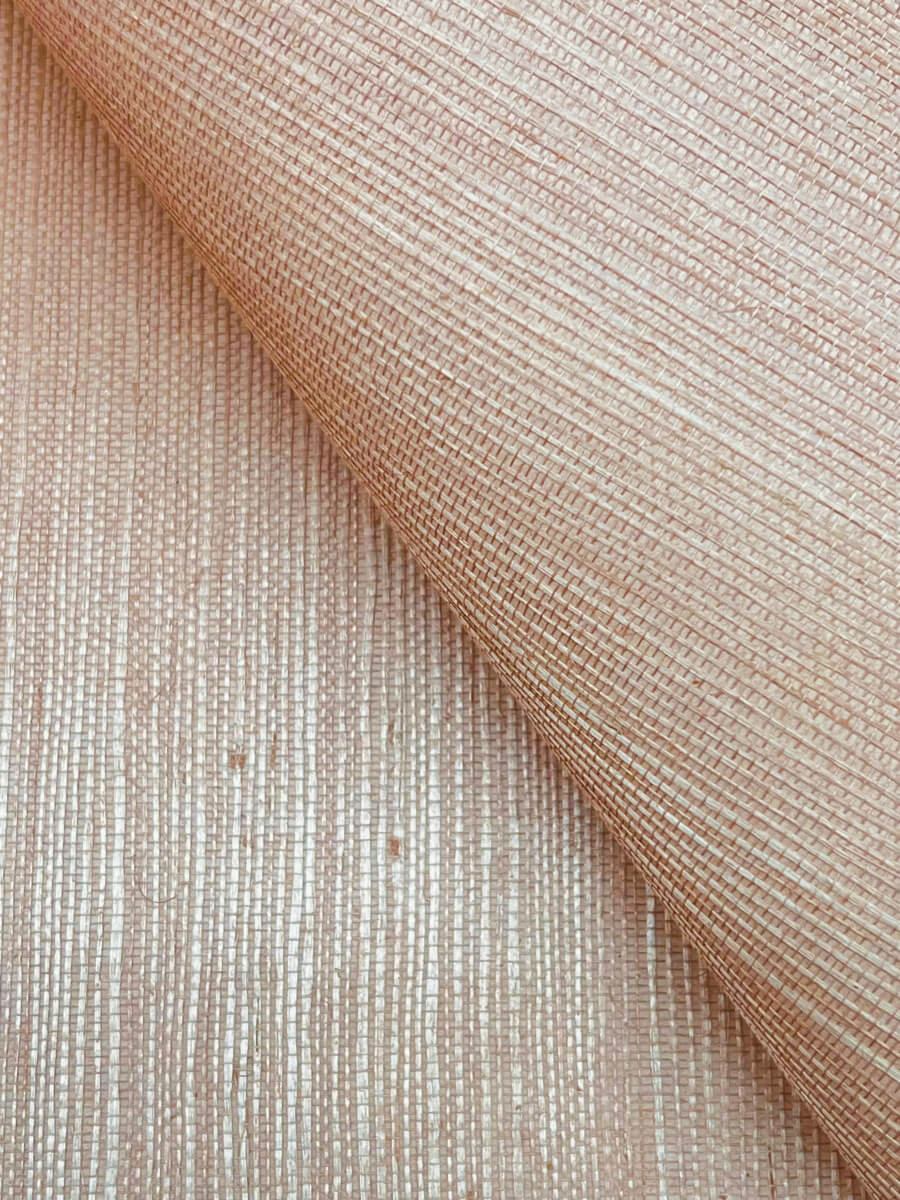 York Designer Sisals Grasscloth Wallpaper - Sandstone