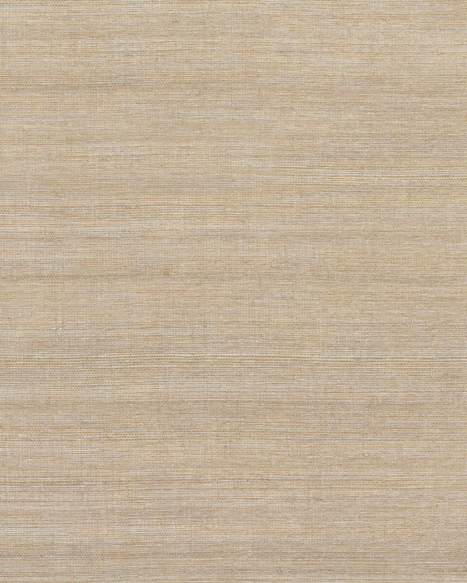 York Designer Sisals Grasscloth Wallpaper Sample - Beige
