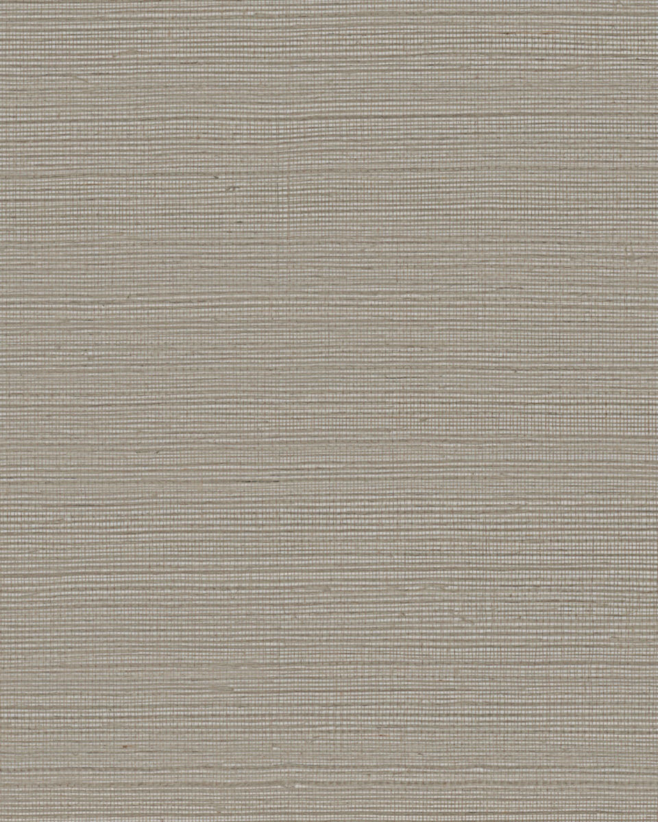 York Designer Sisals Grasscloth Wallpaper - Taupe