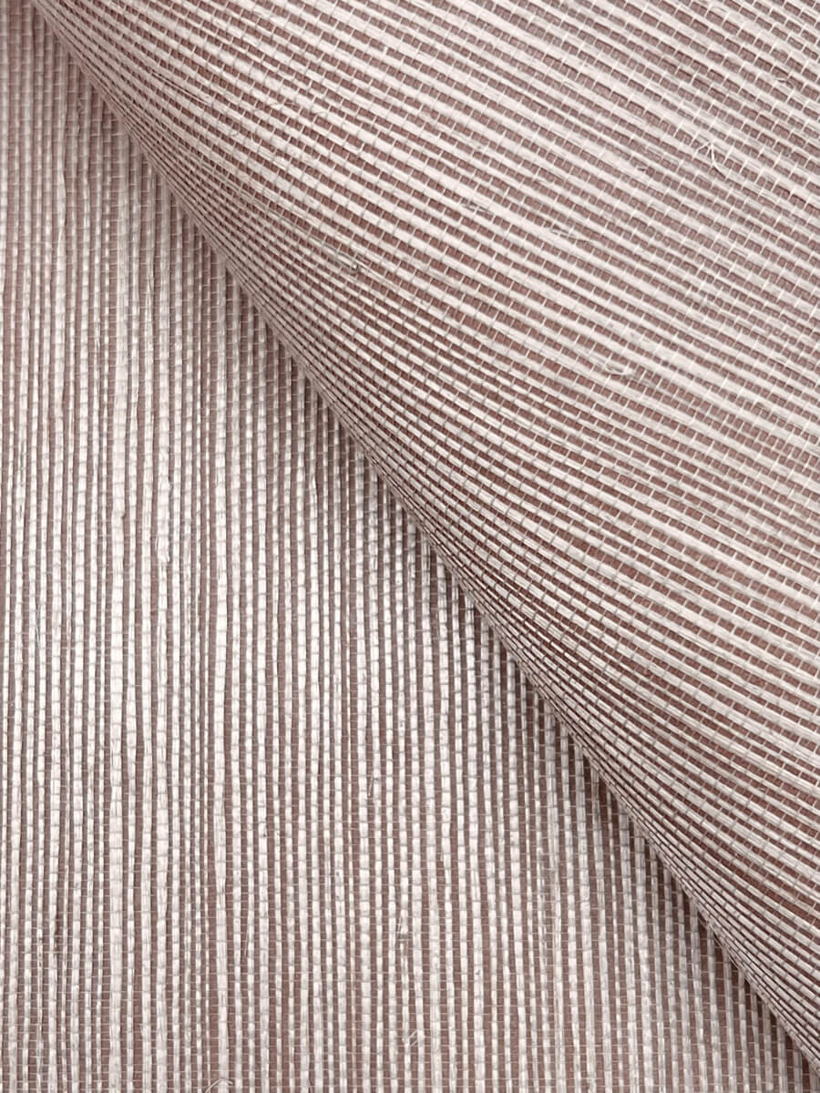York Designer Sisals Grasscloth Wallpaper Sample - Driftwood