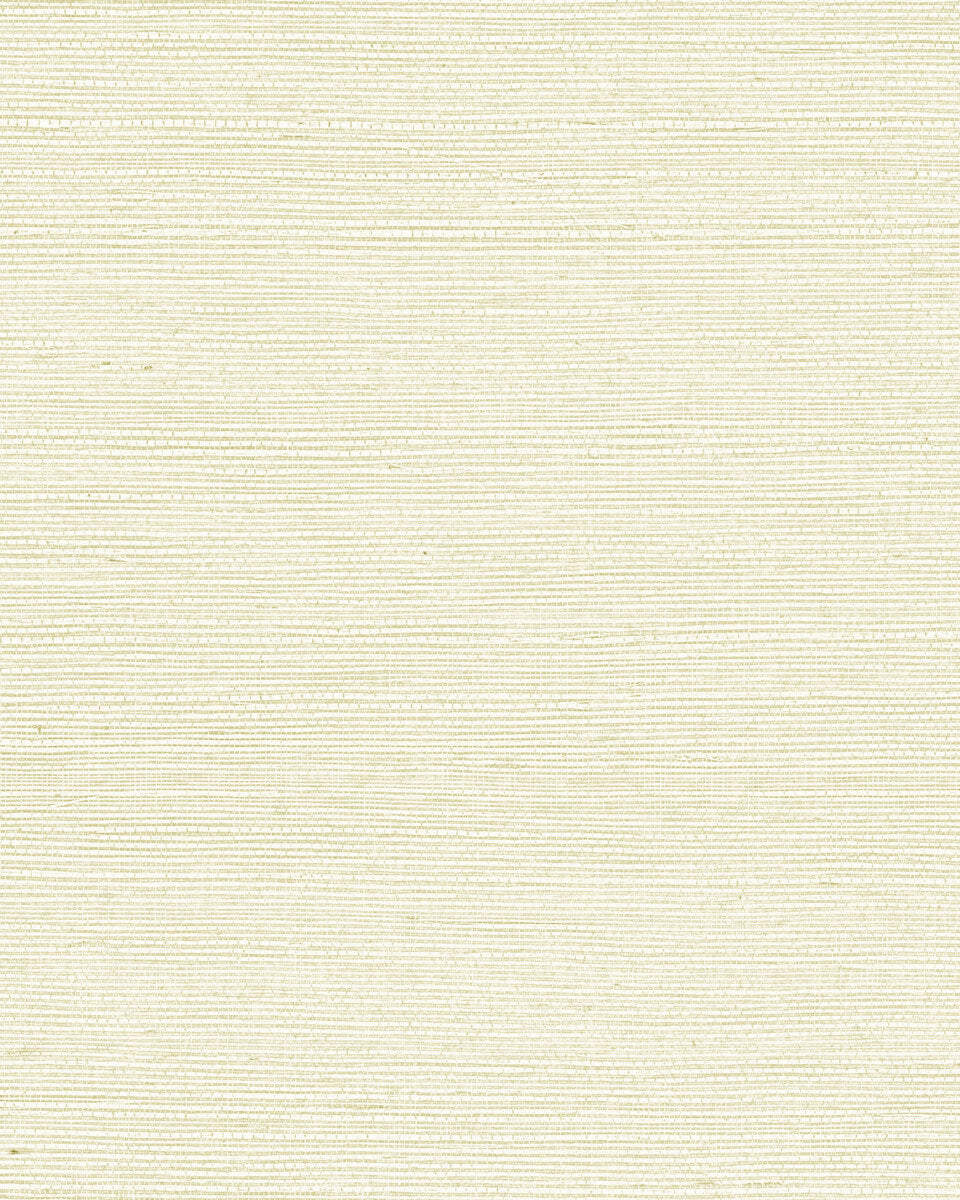 York Designer Sisals Grasscloth Wallpaper Sample - Oyster
