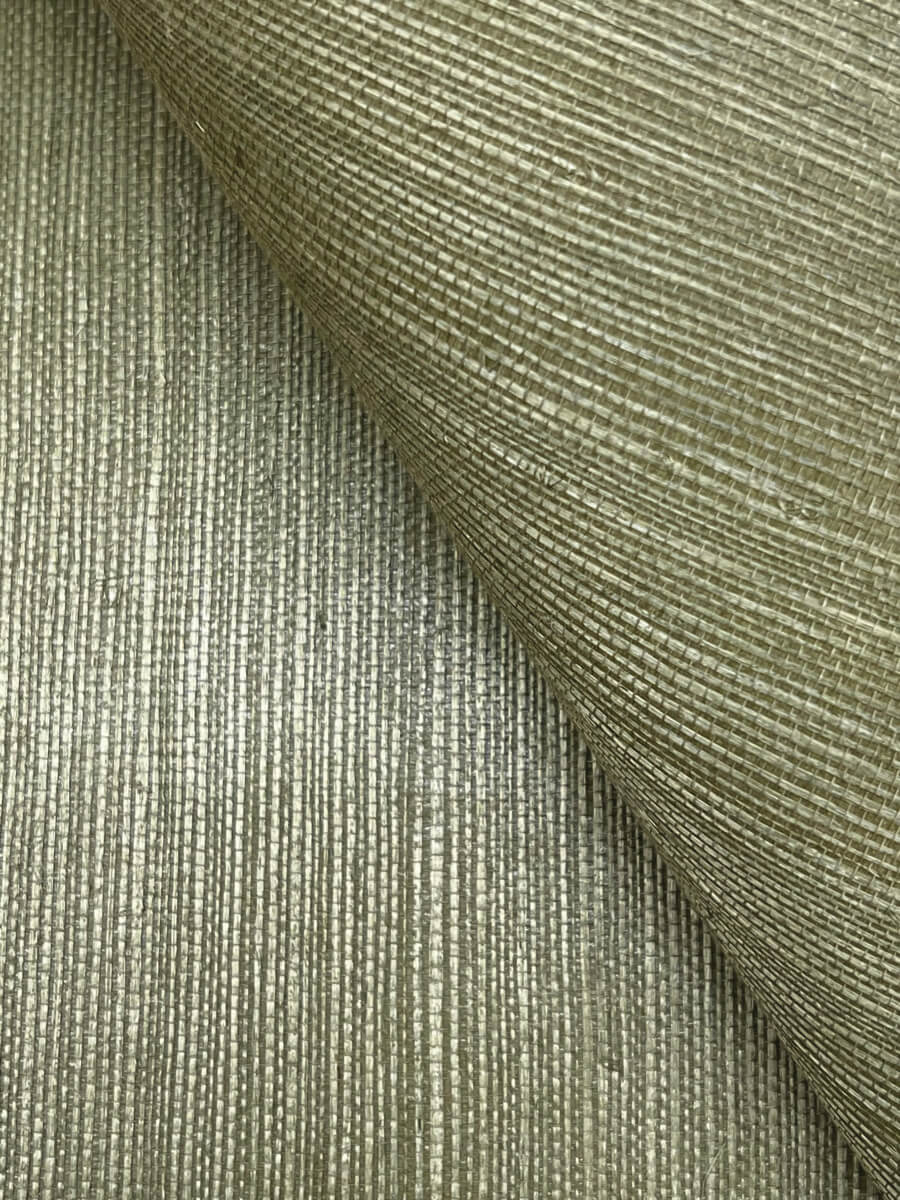 York Designer Sisals Grasscloth Wallpaper - Fern