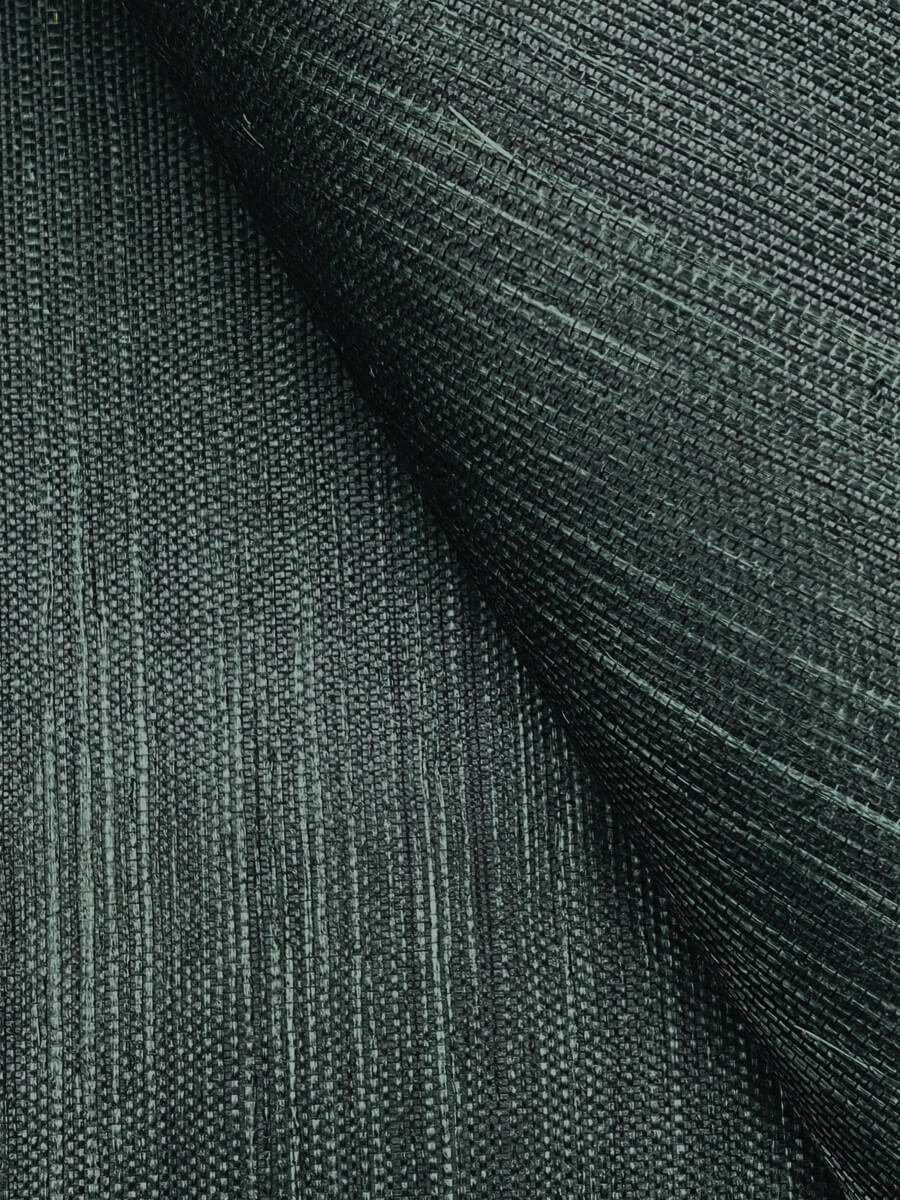 York Designer Sisals Grasscloth Wallpaper - Hunter