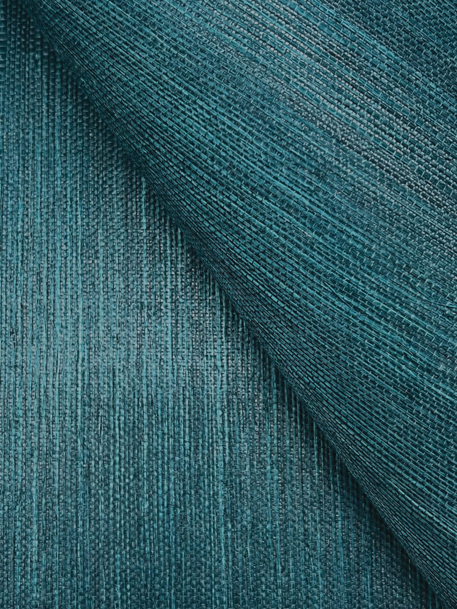 York Designer Sisals Grasscloth Wallpaper Sample - Agean
