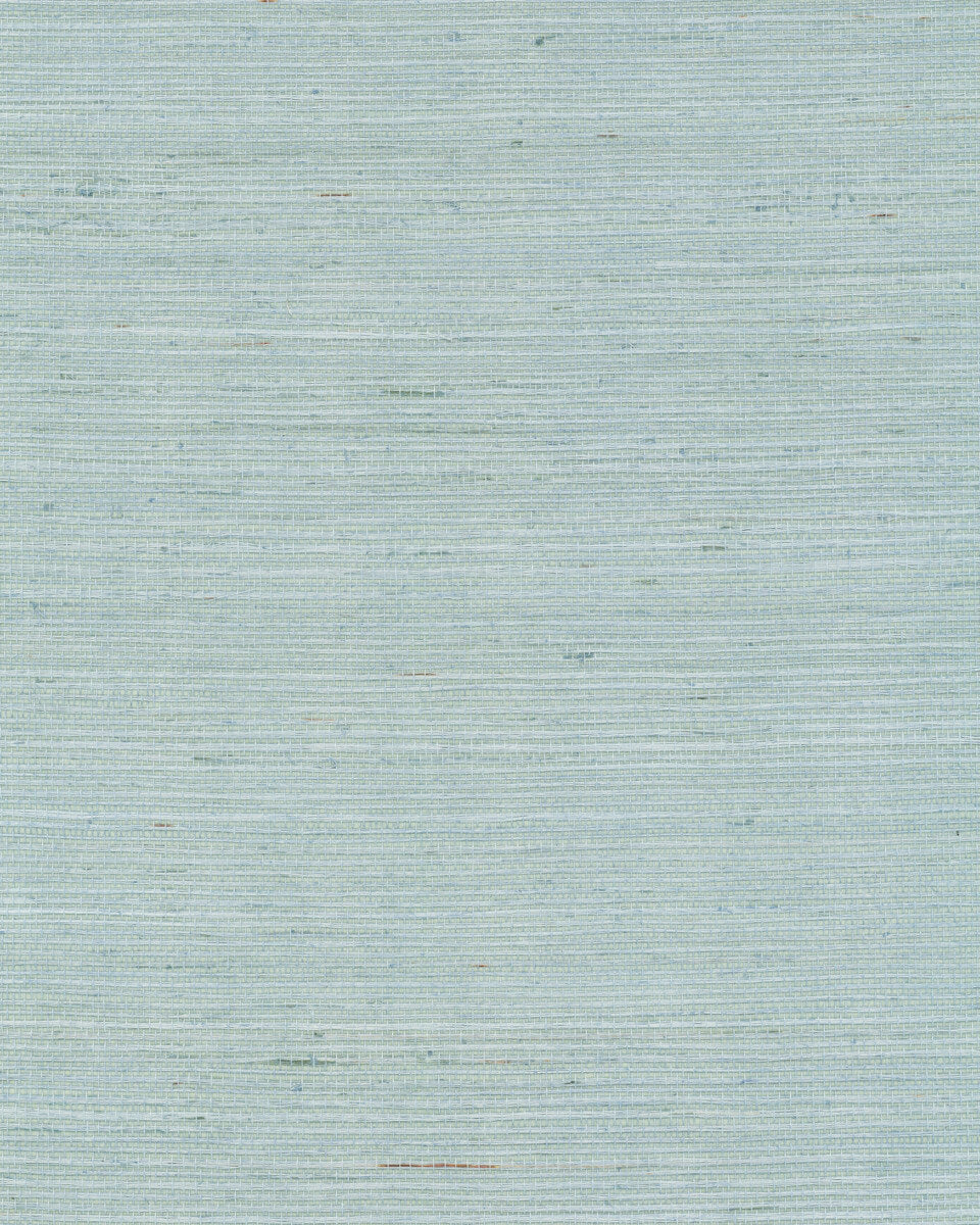 York Designer Sisals Grasscloth Wallpaper - Celadon