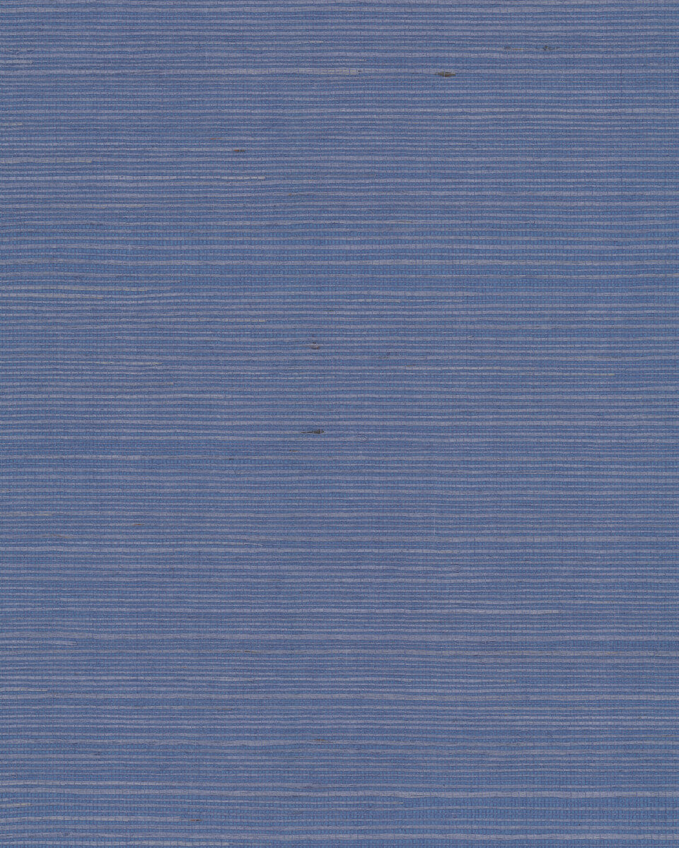 York Designer Sisals Grasscloth Wallpaper - Bluebell
